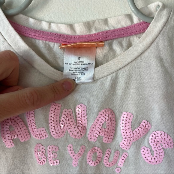 🌼 5/$25 Nickelodeon Paw Patrol Girls T-Shirt Chase & Skye Sequin Graphic 4T - Picture 11 of 11